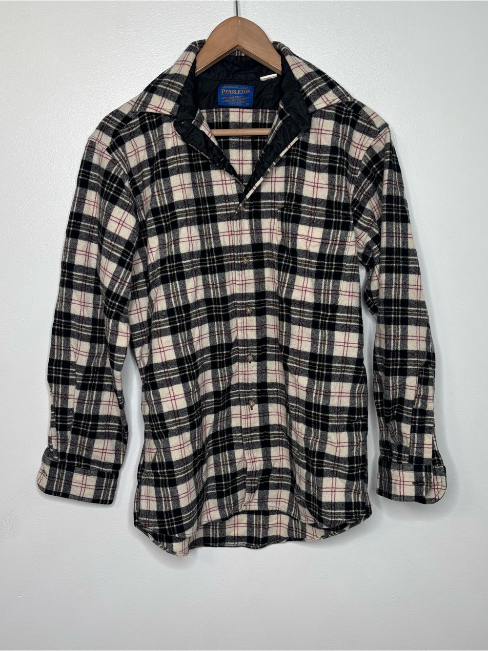 Vintage Pendleton Men’s Shirt Button Down Long Sleeve Size M